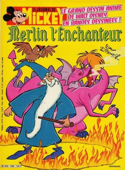 Cover of Merlin l'Enchanteur