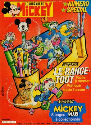 Cover of Mickey prisonnier du Temps