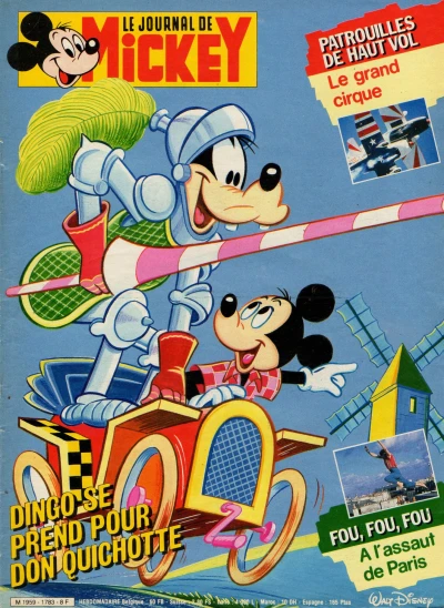 Cover of Dingo se prend pour Don Quichott