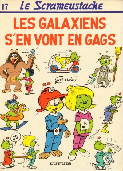 Cover of Les Galaxiens s'en vont en gags