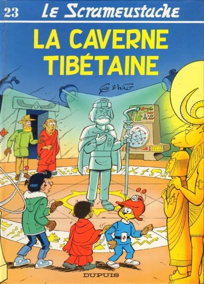 Cover of La caverne tibétaine