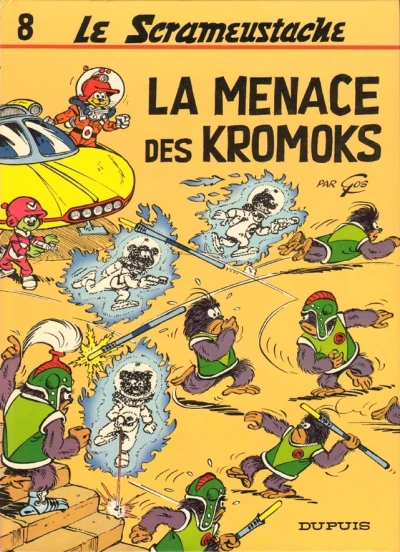 Cover of La menace des Kromoks