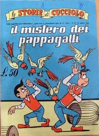 Cover of Il Mistero dei Pappagalli