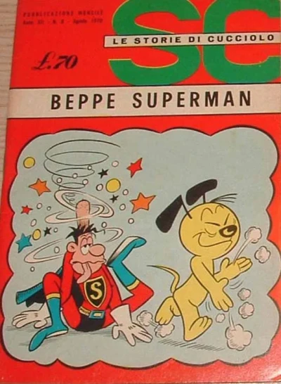 Cover of Beppe Superman