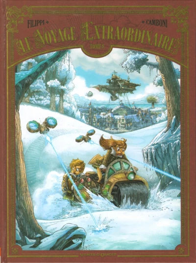 Cover of Vingt mille lieues sous les glaces 2/3