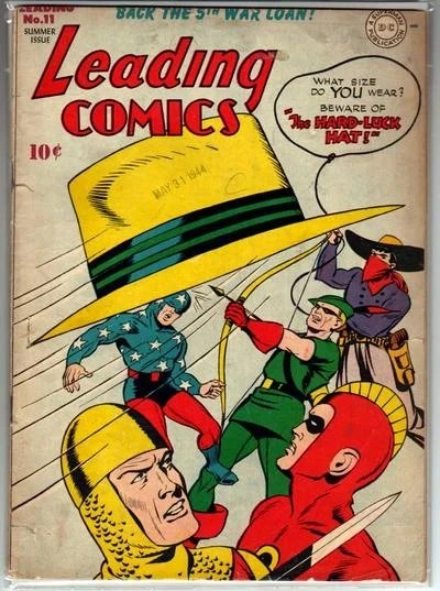 Cover of Leading Comics