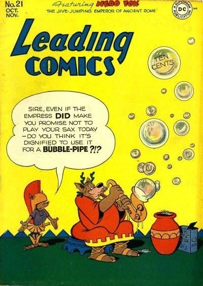 Cover of Leading Comics