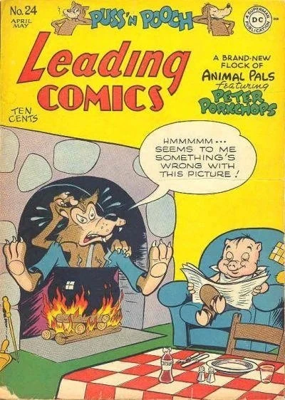 Cover of Leading Comics