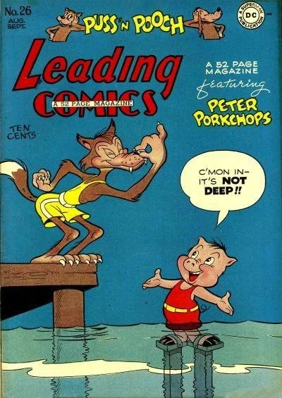 Cover of Leading Comics