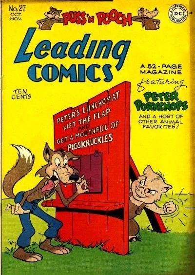 Cover of Leading Comics