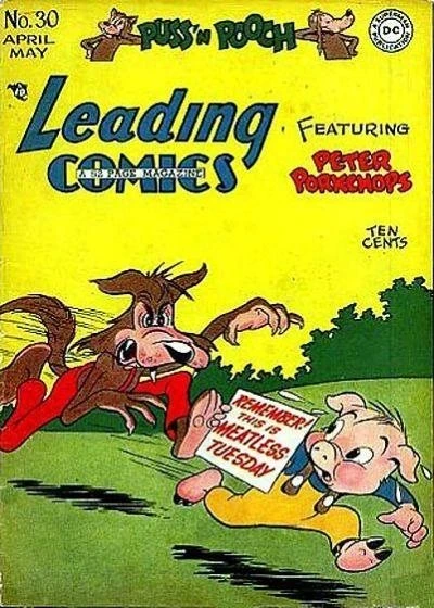 Cover of Leading Comics