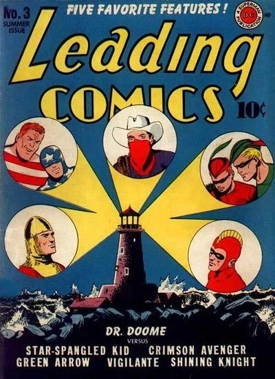 Cover of Leading Comics