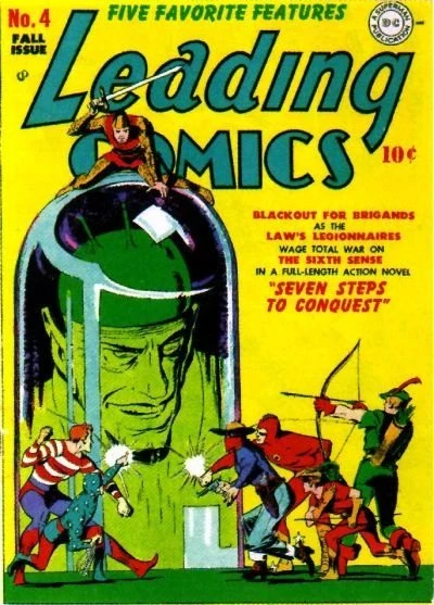 Cover of Leading Comics