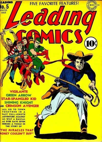 Cover of Leading Comics
