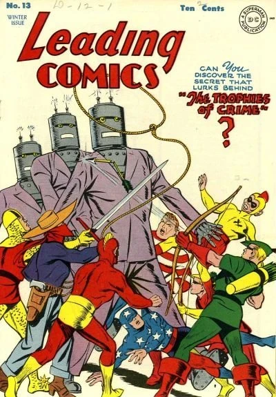 Cover of Leading Comics