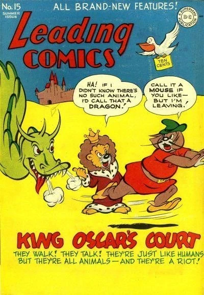 Cover of Leading Comics