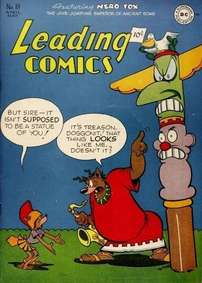 Cover of Leading Comics