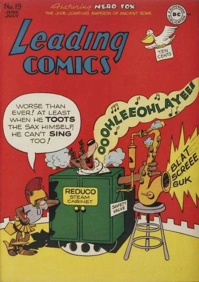 Cover of Leading Comics