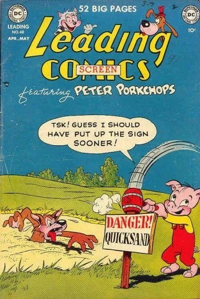 Cover of Leading Screen Comics