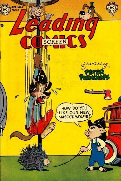 Cover of Leading Screen Comics