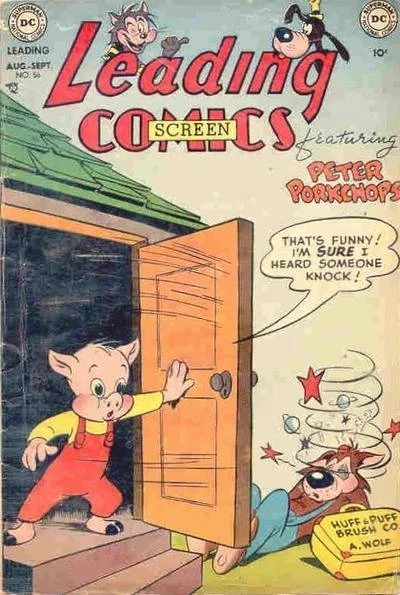 Cover of Leading Screen Comics