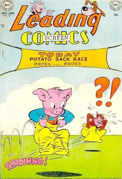 Cover of Leading Screen Comics