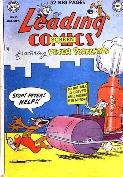 Cover of Leading Screen Comics