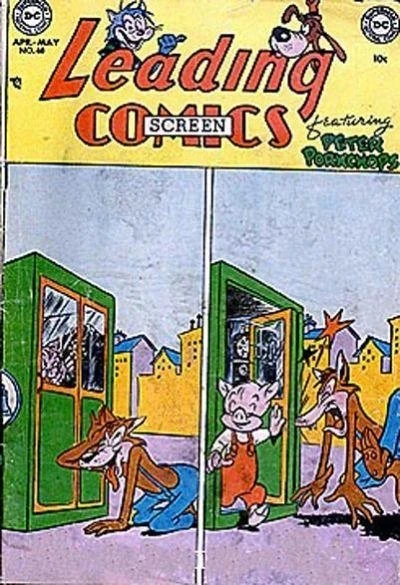 Cover of Leading Screen Comics