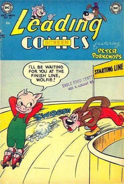 Cover of Leading Screen Comics