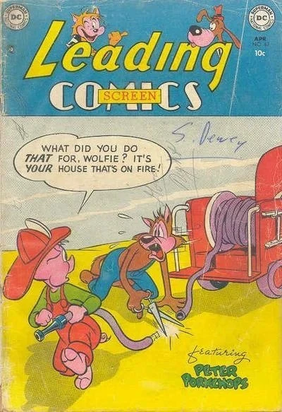 Cover of Leading Screen Comics