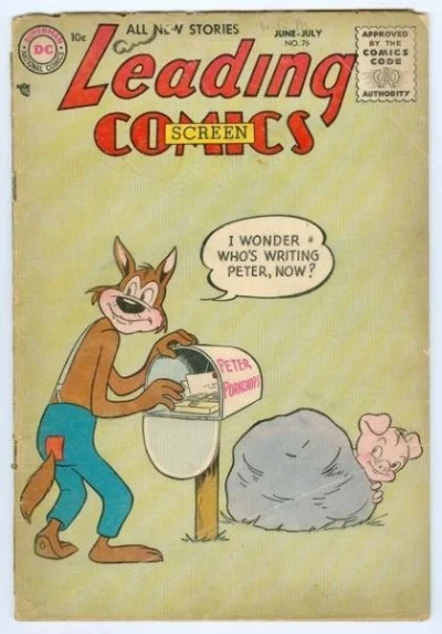 Cover of Leading Screen Comics