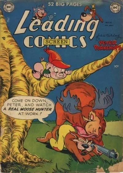 Cover of Leading Screen Comics
