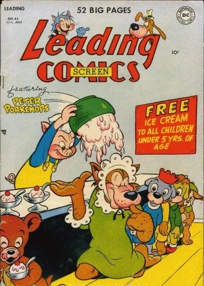 Cover of Leading Screen Comics