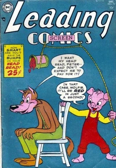Cover of Leading Screen Comics