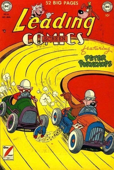 Cover of Leading Screen Comics