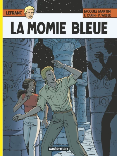 Cover of La momie bleue