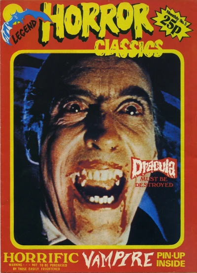 Cover of Dracula Must Be Destroyed