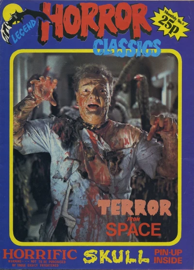 Cover of Terror from Space
