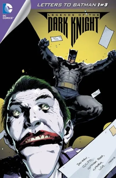 Cover of Letters to Batman, Part 1 of 3