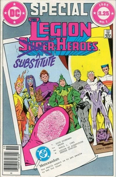 Cover of Legion of Substitute Heroes Special Vol 1 1