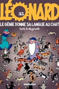 Le génie donne sa langue au chat