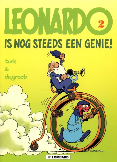 Cover of Leonardo is nog steeds een genie!