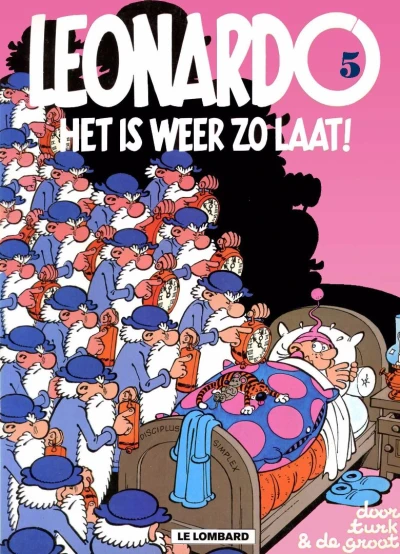 Cover of Het is weer zo laat!
