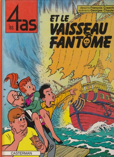 Cover of Les 4 as et le vaisseau fantôme