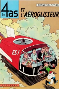 Les 4 as et l'aéroglisseur