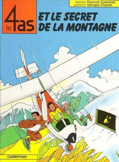 Cover of Les 4 as et le secret de la montagne