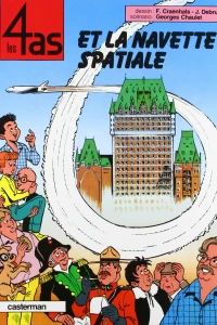 Les 4 as et la navette spatiale