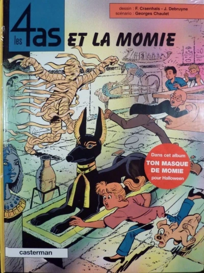 Cover of Les 4 as et la momie