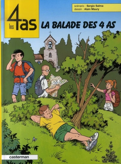 Cover of La balade des 4 as