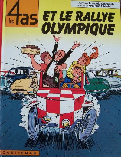 Cover of Les 4 as et le rallye olympique